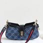 Gucci Lido Blue Denim Bag