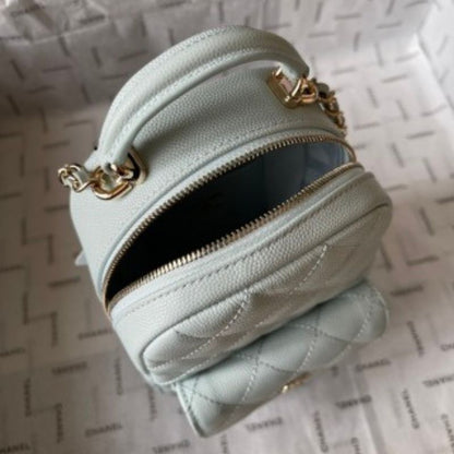 Chanel Caviar Mini Golden Hardware Backpack