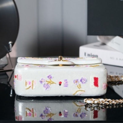 Chanel Sequin CF Bag Small