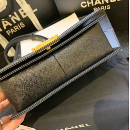 Chanel Medium Caviar Vintage Gold Bag