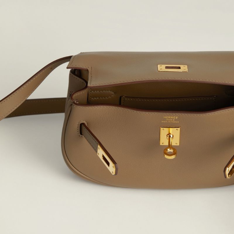 Hermes Kelly Brown Swift Bag