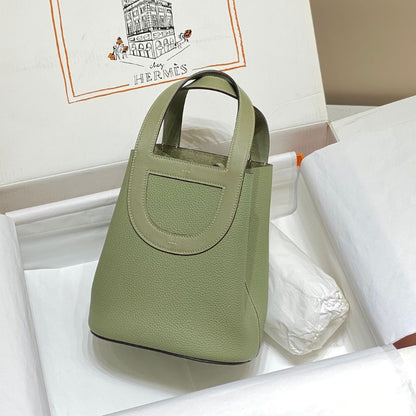 Hermes In The Loop 18 Sauge Bag