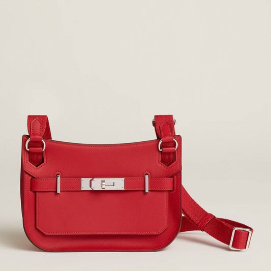 Hermes Swift Mini Jypsiere Rouge Piment Bag