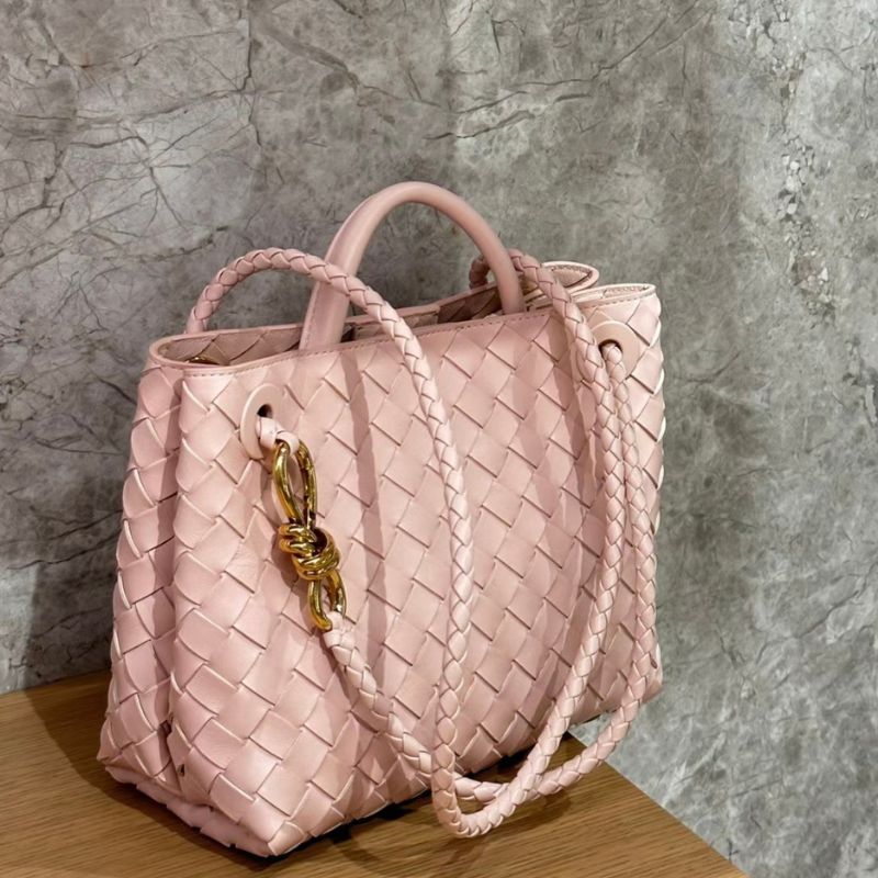 Bottega Veneta Andiamo Intrecciato Leather Bag