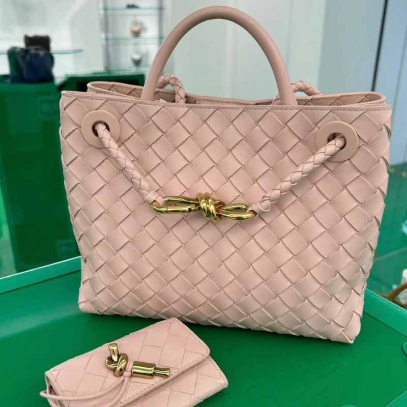 Bottega Veneta Andiamo Intrecciato Leather Bag