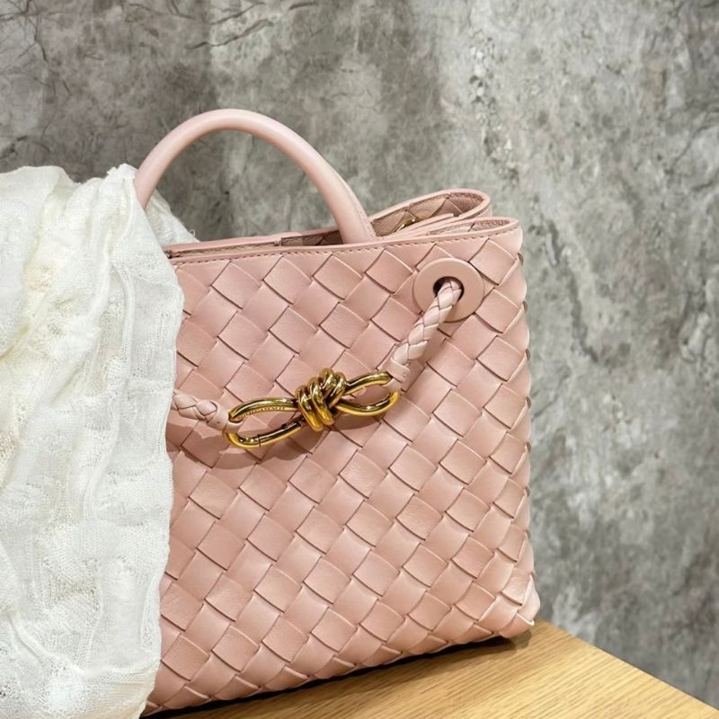 Bottega Veneta Andiamo Intrecciato Leather Bag