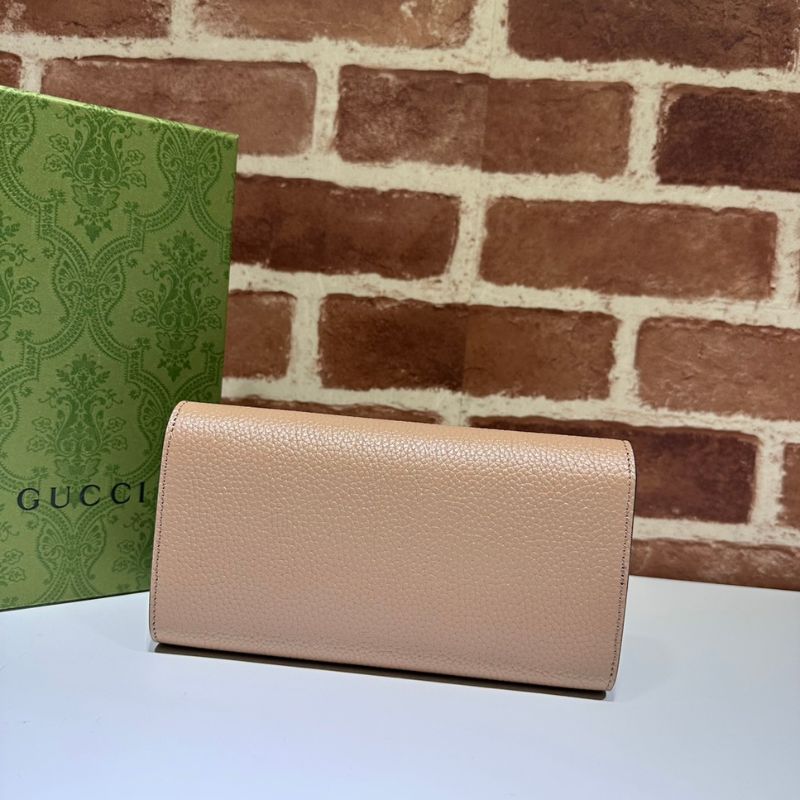 Gucci Interlocking G Python Bow Design Wallet