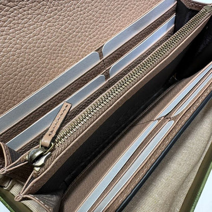 Gucci Interlocking G Python Bow Design Wallet