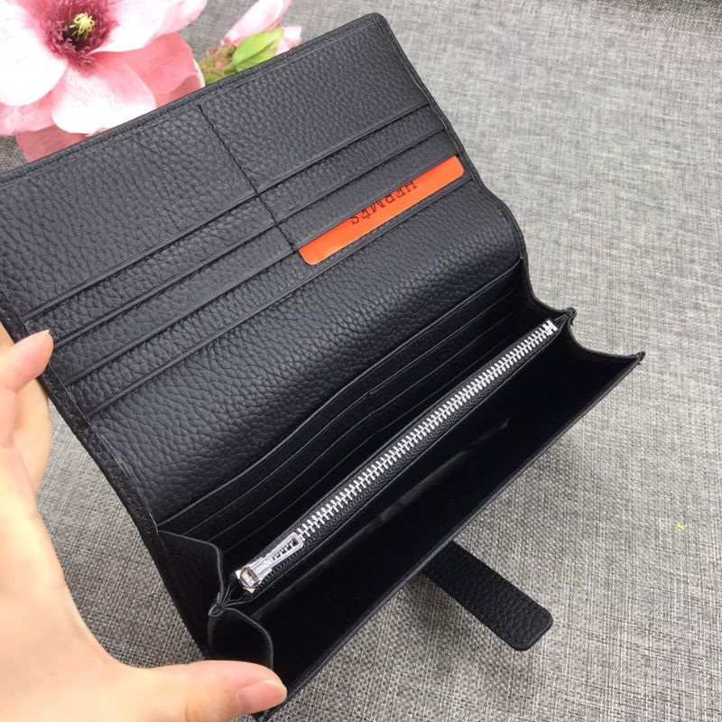 Hermes Epsom Monochrome Bearn Card Holder Wallet