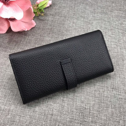 Hermes Epsom Monochrome Bearn Card Holder Wallet