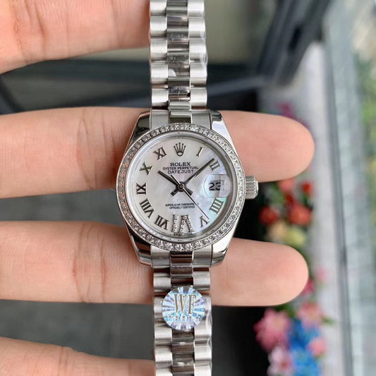 Rolex Datejust Lady 31 mm White Steel Watch