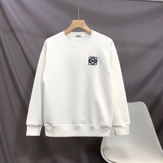 Loewe Plush Logo Embroidery Unisex Sweatshirt