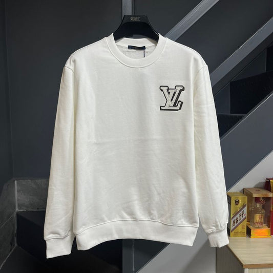 Louis Vuitton Sheepskin Embroidery Sports Sweatshirt