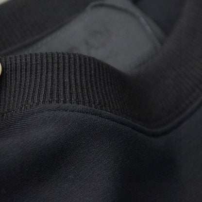 Prada Heavy Nylon Stitch Triangle Logo Sweatshirt