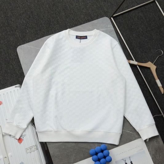 Louis Vuitton Jacquard Zipper Casual Sweatshirt