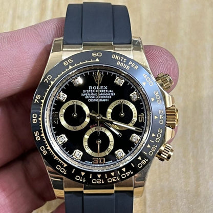 Rolex Daytona Black Diamond Watch