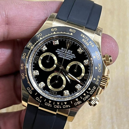 Rolex Daytona Black Diamond Watch