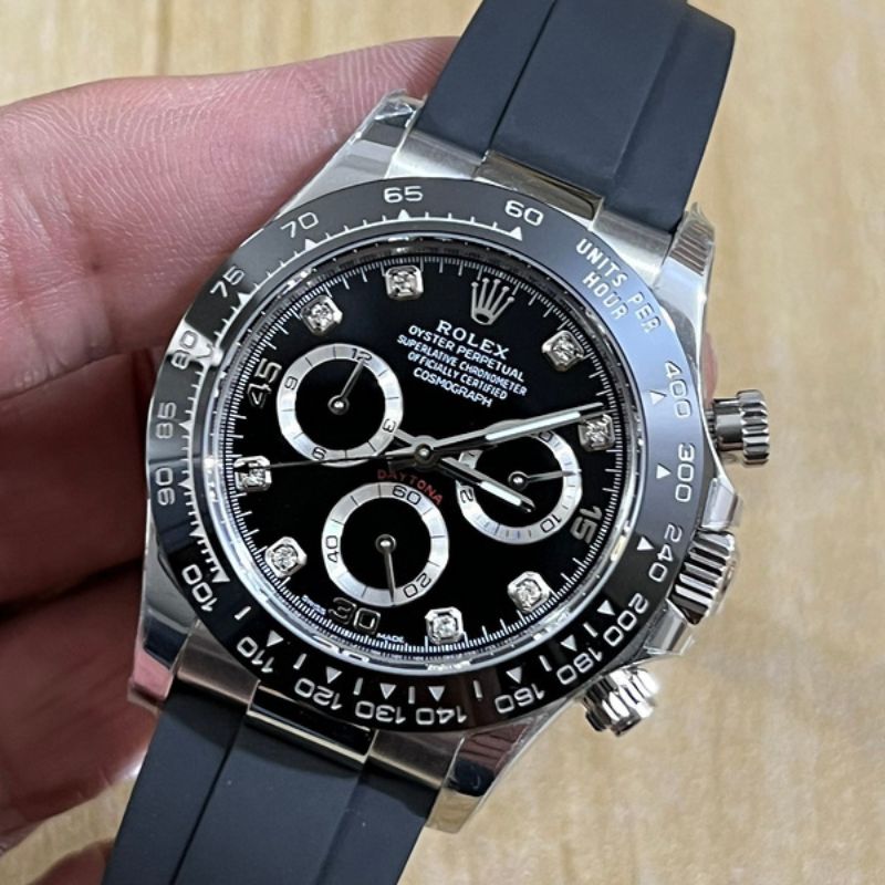 Rolex Cosmograph Daytona Diamond Bnw Dial Watch