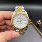 Rolex Datejust 41 Two-Tone Fluted White Jubilee Watch