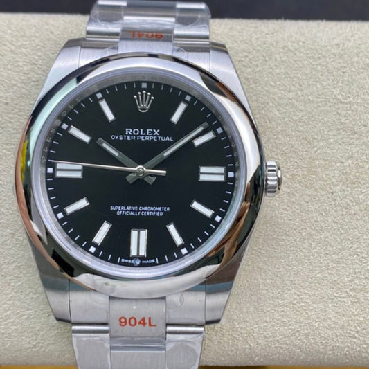 Rolex Oyster Perpetual Black Dial Watch