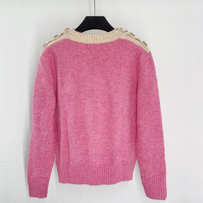 Chanel 24 Round-Neck Long-Sleeve Top