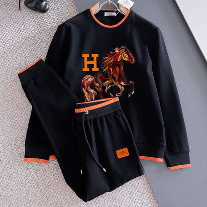 Hermes Roman Luxury Sweater Suit