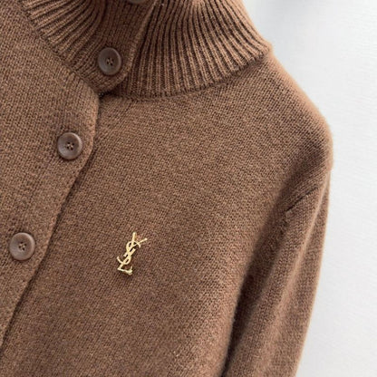 YSL VersaStyle Retro Knit Cardigan