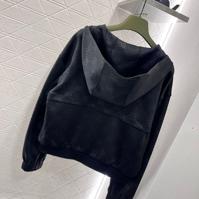 Gucci Hooded Zipper Sweatshirt