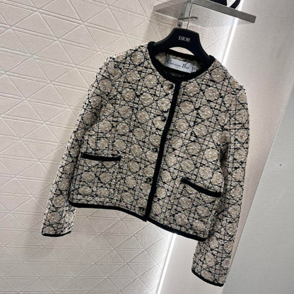 Dior Luxe Rattan Pattern Jacket