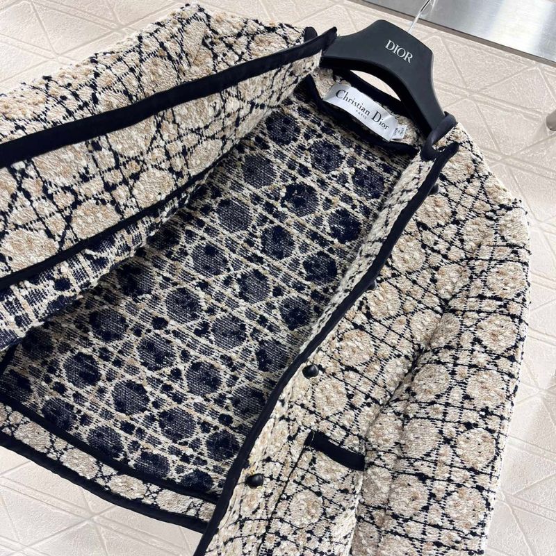 Dior Luxe Rattan Pattern Jacket