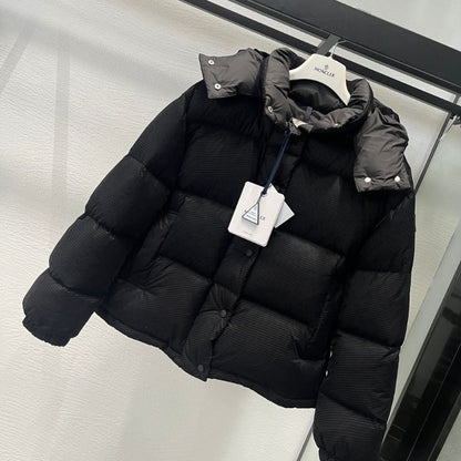 Moncler Ettore Short Hooded Down Jacket