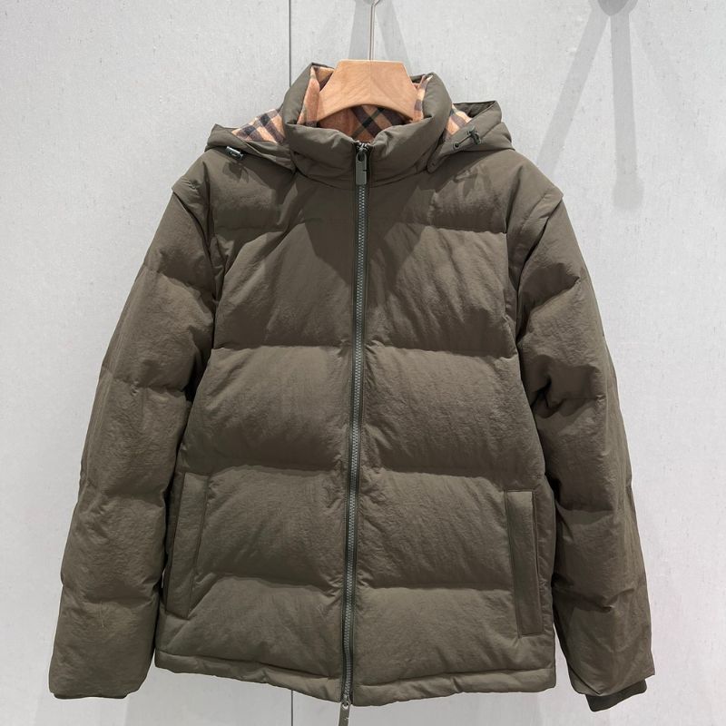 Burberry Convertible Sleeve Down Jacket