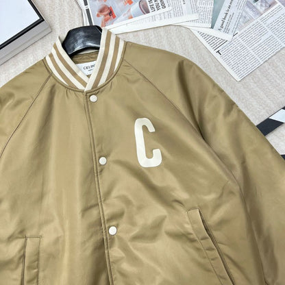 Celine Olive Green C-Shaped Jacket