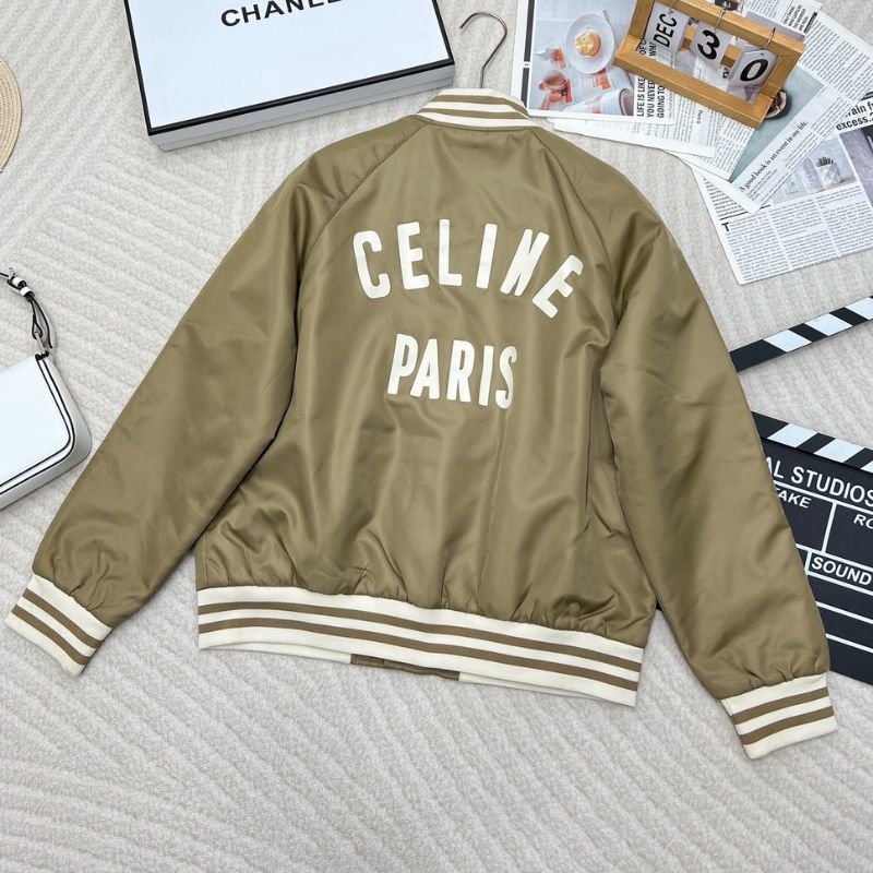 Celine Olive Green C-Shaped Jacket