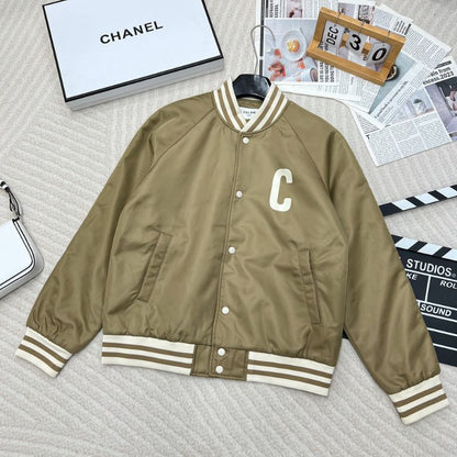 Celine Olive Green C-Shaped Jacket