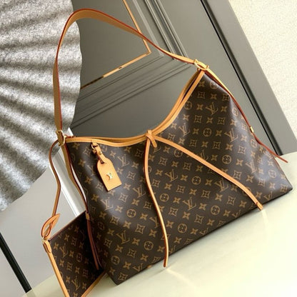 Louis Vuitton Carry All Middle Monogram Bag