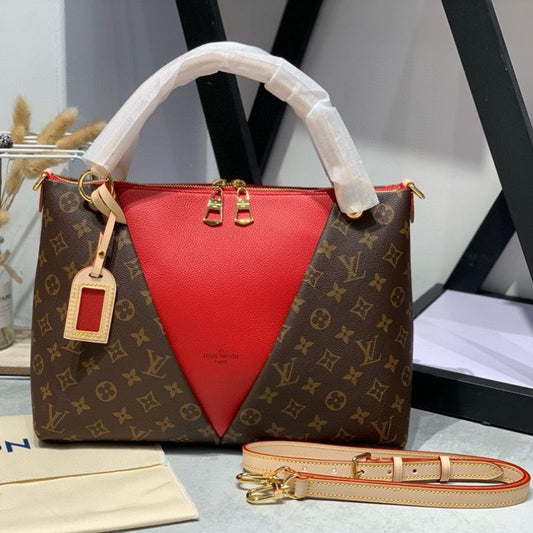 LV Monogram Leather Tote Bag