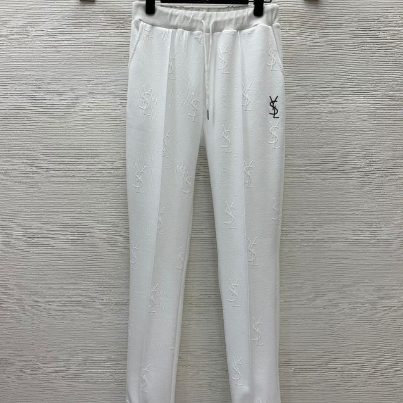 YSL Classic Monogram Embossed Sports Suit