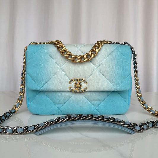Chanel Medium Lambskin 19 Flap Bag