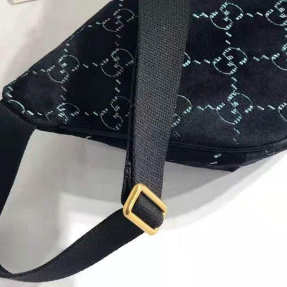 Gucci GG Velvet GG Marmont Belt Bag