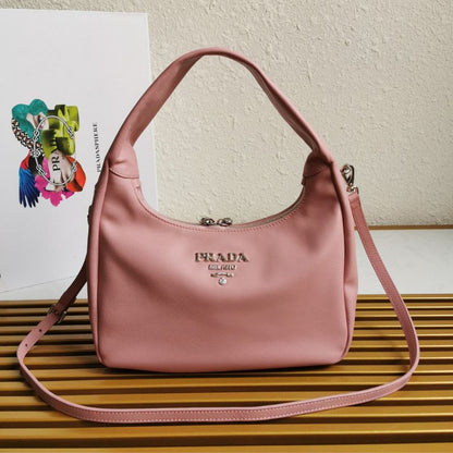 Prada Hobo Leather Bag