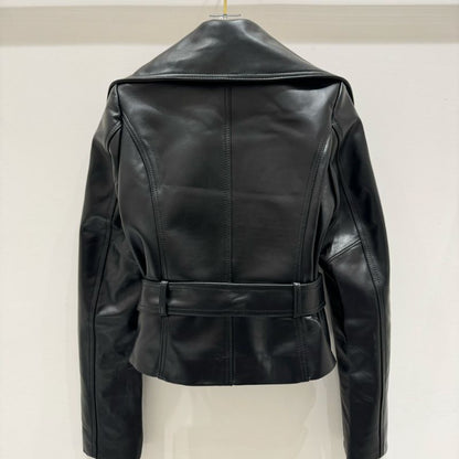 YSL Autumn Sheepskin Leather Jacket