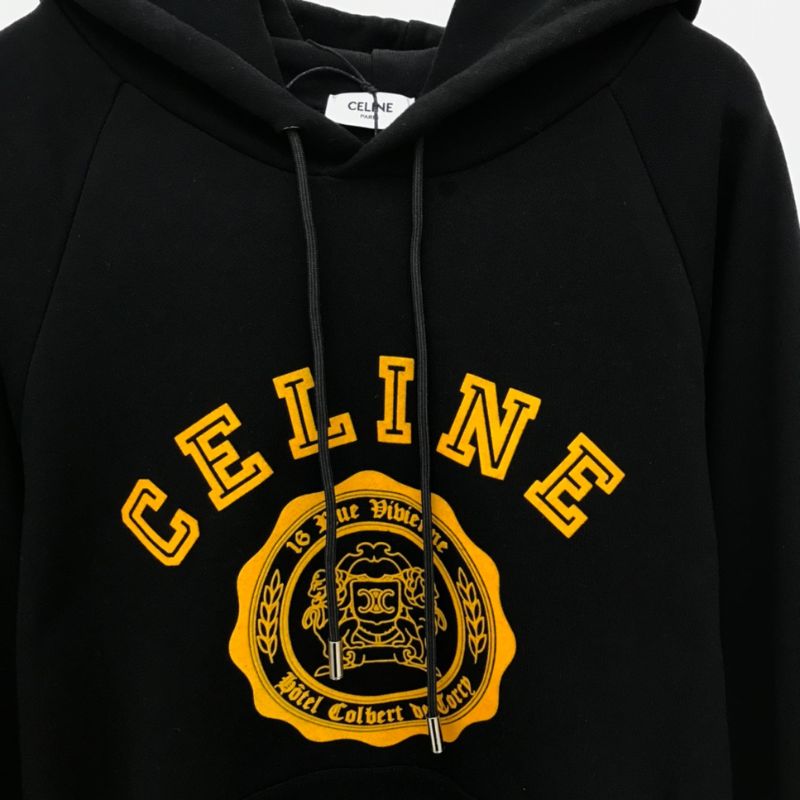 Celine Flocking Arc de Triomphe Hoodie Sweatshirt