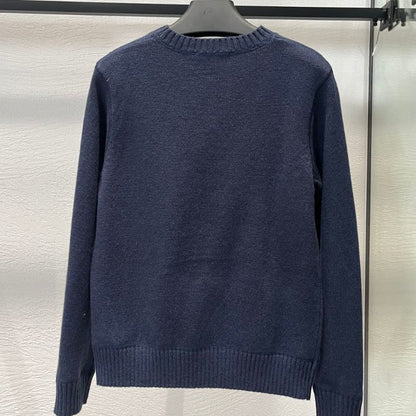 Prada 24FW Letter Crochet Knitted Sweater