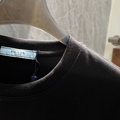 Prada Double-Sided Cotton Crewneck