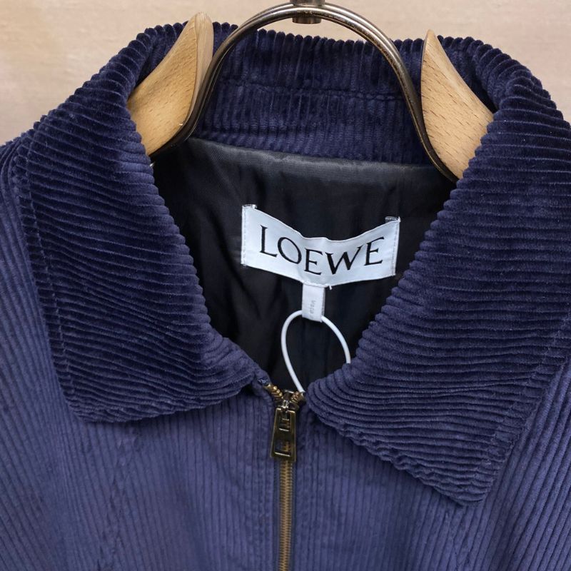 Loewe 2024FW Corduroy Cotton-Cashmere Jacket