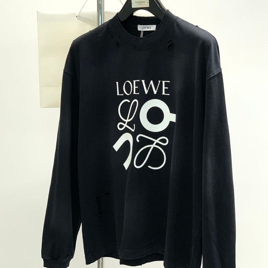 Loewe Early Autumn Round Neck Long-Sleeved T-Shirt