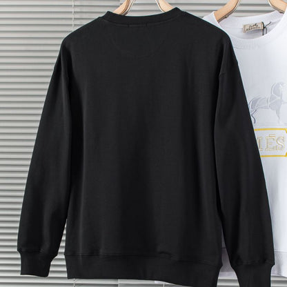 Hermes Men's Cotton Round Neck Sweater