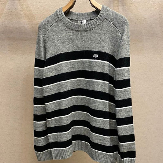 Celine Arc de Triomphe Striped Wool Sweater