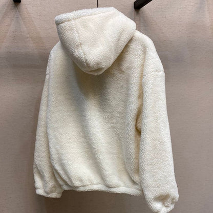 Celine 24FW Lambswool Zip-Up Jacket